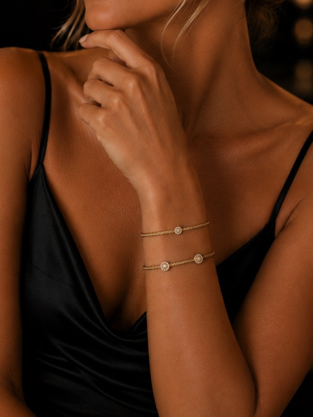 Alor Rose Gold Stackable Bracelets
